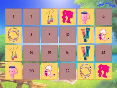 Jogo da Memória - Barbie