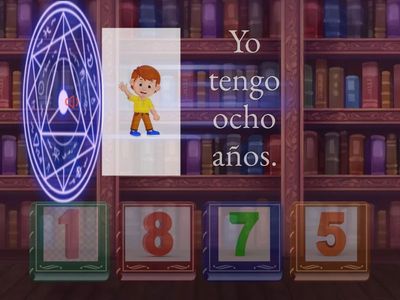 ¿Cuántos años tienes? - Números 1 - 10