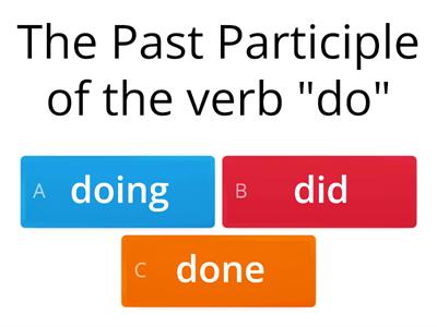  Past Participle