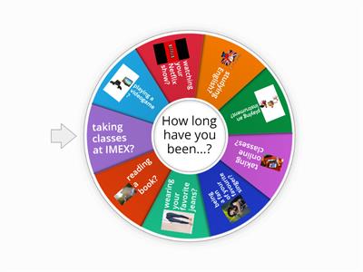 Present perfect continuous questions