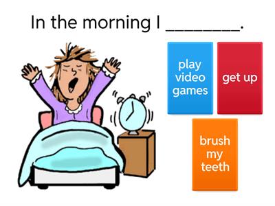  (Daily Routines)