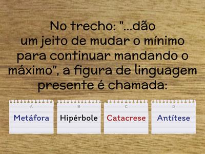 FIGURAS DE LINGUAGEM 