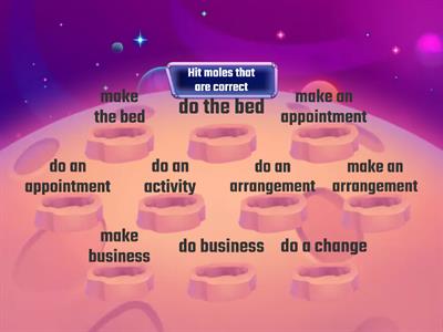  Collocations with Make/Do
