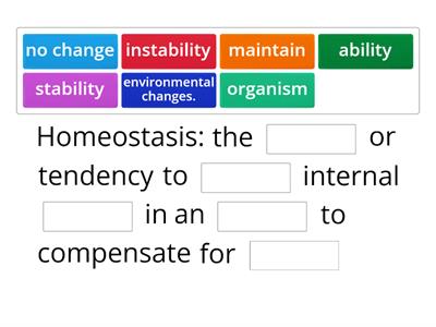 Homeostasis Definition