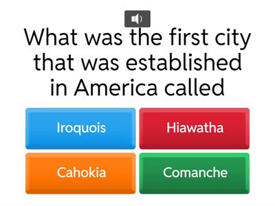 Social Studies - Native America