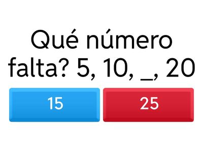 COMPLETA LA SECUENCIA