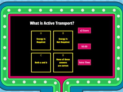 Cell Transport