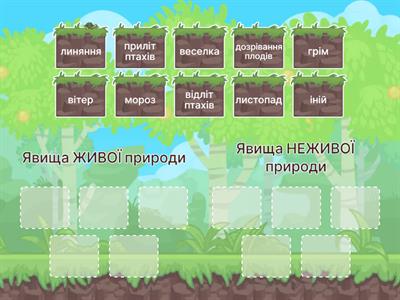 Явища природи