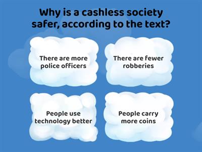 Basic 9 - A cashless society