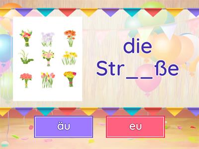 Wir üben das ableiten (äu oder eu) - richtig ableiten