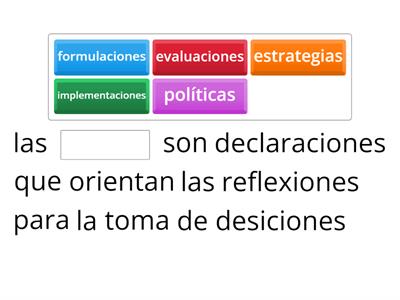 Estrategias de planificacion