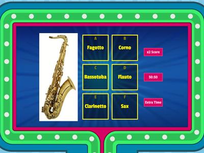 Gli strumenti a fiato