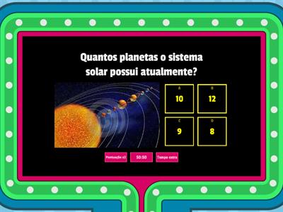 Vamos ver o que você assimilou? (SISTEMA SOLAR)