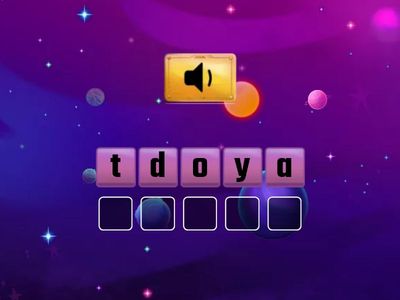 JH's individual spelling targets