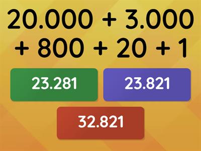 componer y descomponer números 