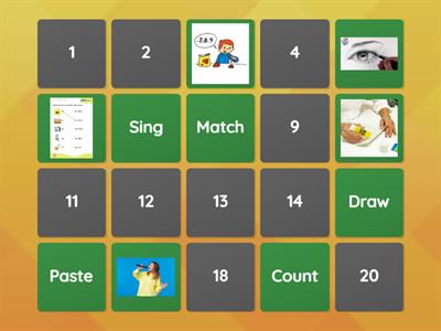 Class commands memory game