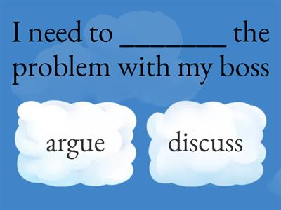 Verbs often confused ( English File Upper Intermediate)