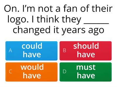 Past Modals  of Deduction 