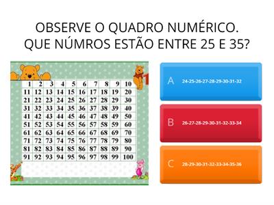 QUIZ DE MATEMÁTICA 