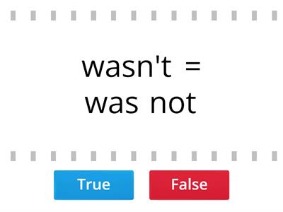 Contractions- true or false