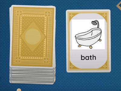 Things in the house speaking cards 