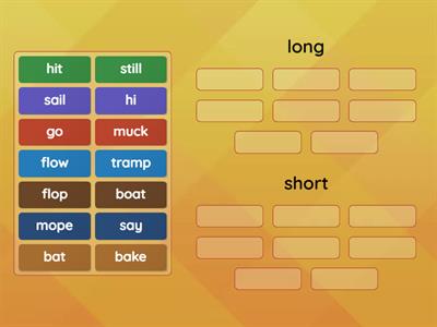 long or short vowel