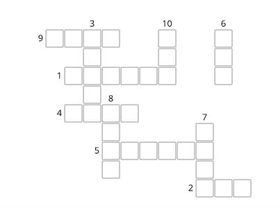 Past Simple Crosswords