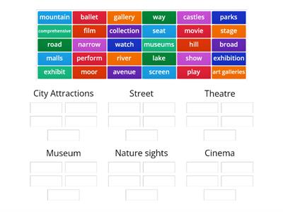 ВПР 7 Demo. Vocabulary Sorting