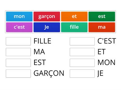 LES MOTS FRÉQUENTS LISTE 3