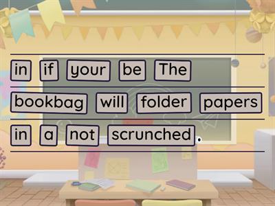 Triple Blend Vocabulary in Context.