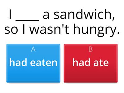 Past Perfect vs Simple Past  