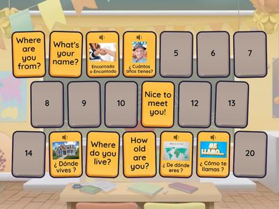 Basic Introduction Questions Spanish