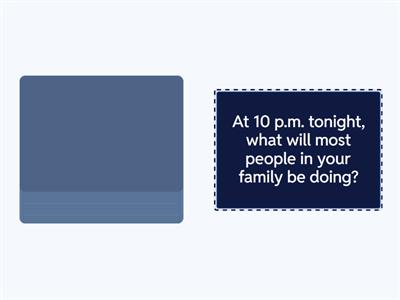 Future Continuous & Future Perfect - Speaking B2