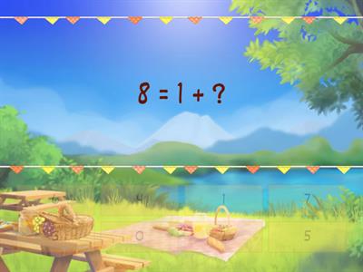 Состав числа 8