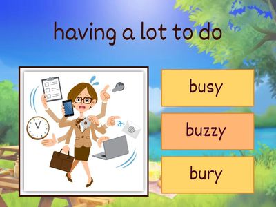 RAZ C - Busy At School (Quiz)