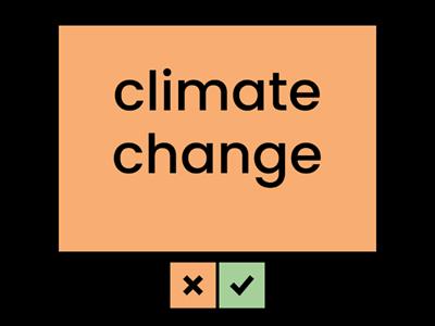 Environment Vocabulary flashcards