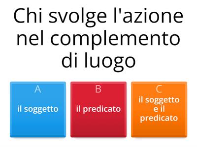 complemento di luogo