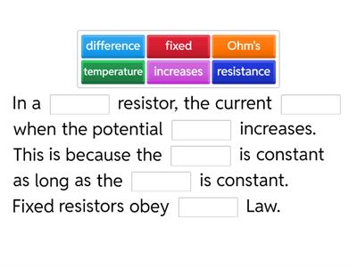 IV graphs and changes in resistance