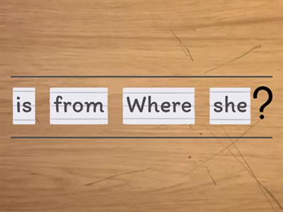 Information Question/ Positive Statement.