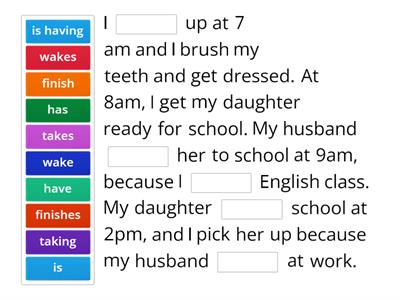 Present Simple vs Present Continuous 