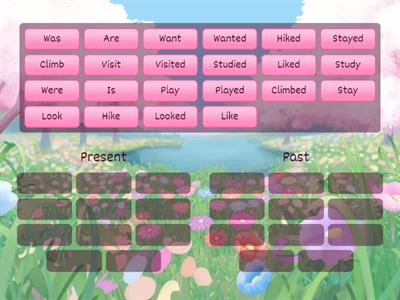 Past Simple Regular Verbs