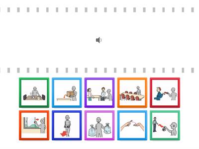 いろどりA1-L10 Verbs - Instructions (picture+audio)