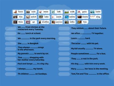 present simple tense