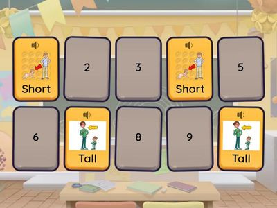 Fat, thin, short, tall