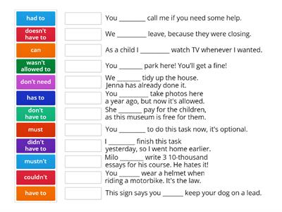 Modal Verbs