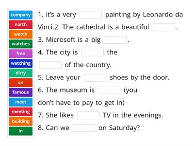 Outcomes El u1 (Revision)