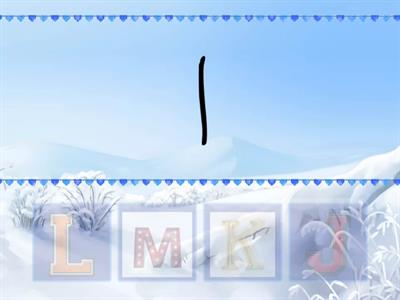 jklm找到夥伴(字母)