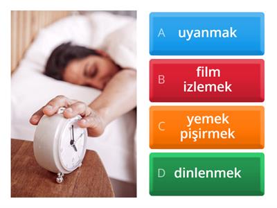 Türkish Verbs - Daily Routine
