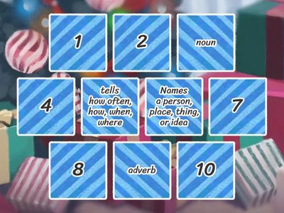 Parts of Speech Matching