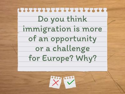 🇪🇺 Immigration in Europe - B2+ 